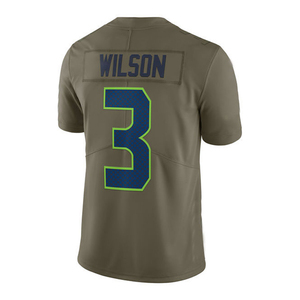 Men's High Quality Custom Breathable Plus Size American Football Jersey Short Sleeve Sports Wear OEM Service 100% <b>Polyester</b> - Product Image 2