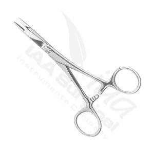 Portaagujas de Acero Inoxidable con Bloqueo - Instrumento Quirúrgico Manual Reutilizable y Ecológico para Uso Hospitalario, Servicio OEM Disponible - Product Image 3