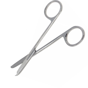 Ciseaux chirurgicaux manuels en acier inoxydable allemand, certifiés CE Classe I, pour la coupe des sutures, vente en gros, fournisseurs OEM - Product Image 6