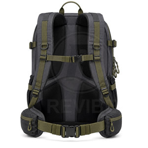 REVIBE Hiking <b>Backpack</b> 30-40L Waterproof Nylon Lightweight Outdoor Camping Sport Rectangular Soft Shell Arcuate Shoulder Strap - Product Image 4