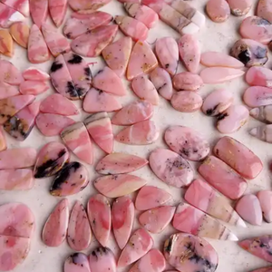 Juego de Pares de Ópalo Rosa Natural Premium |   Ópalo Rosa Seleccionado a Mano |   Accesorios de Joyería para Novias |   Suministros para la Fabricación de Joyería - Product Image 4