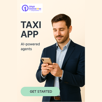 Panel de Control de Administración para Aplicación de Reserva de Taxis Personalizada - Etiqueta Blanca Lista para MAC y Linux, Incluye Aplicaciones para Conductores y Pasajeros 2digitinnovations