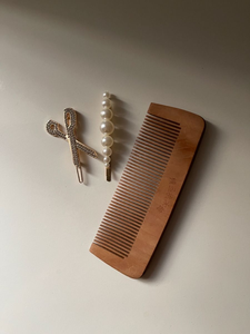 2026 Eco Friendly Natural Wood Detangling Tool Handmade Stylish <b>Comb</b> Wooden <b>Hair</b> <b>Comb</b> - Product Image 5