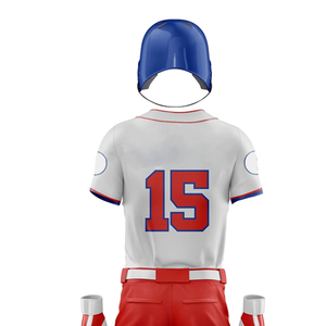Ropa Deportiva de Pakistán, Uniforme de Béisbol Personalizado con Estampado, 100% Poliéster Transpirable de Secado Rápido, Servicio OEM para Venta en Línea - Product Image 4