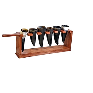 Bougeoir en corne véritable corne couleur naturelle avec support de bougeoir et corne d'animal personnalisée meilleure qualité - Product Image 1