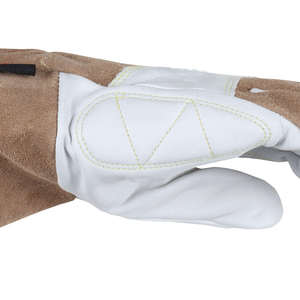 Guantes de Soldadura TIG de Piel de Cabra, Guantes de Protección Personal Resistentes para Construcción - Product Image 5
