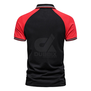 Nouveau 2026 – T-shirt personnalisé pour homme, col montant, manches courtes, décontracté, en mélange de coton respirant et écologique - Product Image 5