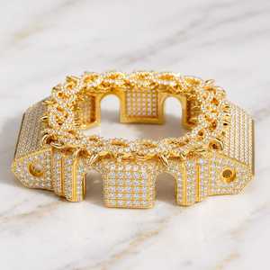 Fully Iced Out VVS D Color Moissanite Diamonds DW5600 <b>Watch</b> <b>Case</b> Bezel Men Women <b>Watch</b> Accessories Hip Hop Jewelry - Product Image 4