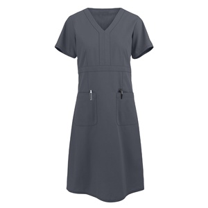 ชุดสครับผู้หญิง เนื้อผ้านุ่ม สวมใส่สบาย เสื้อคอวี กางเกงจ็อกเกอร์ ชุดยูนิฟอร์ม แพทย์ นักศึกษา ขายส่งจำนวนมาก ชุดสครับ 2026 - Product Image 1