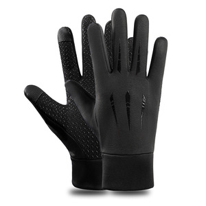 Guantes de Ciclismo Personalizados de PU para Dedos Completos, Antideslizantes, para Carreras al Aire Libre, Unisex, de Estiramiento, para Todas las Estaciones - Product Image 2