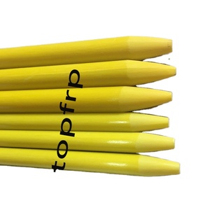 Piquets de jardin en fibre de verre solide de 6 mm, piquets de jardin - Product Image 1