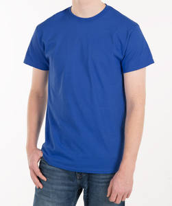 T-shirt à col épais 100% coton pour hommes T-shirts à col montant uni et épais pour hommes Fabriqué au Pakistan - Product Image 5