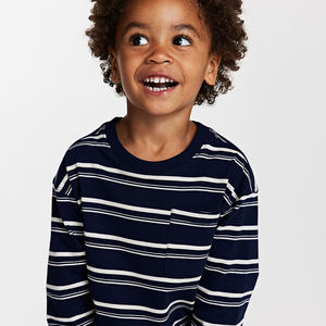 Camiseta de Manga Larga Personalizada para Niños, Cuello Redondo de Algodón, Diseño Gráfico, Ropa Casual Infantil, Fabricante OEM ODM, Venta al Por Mayor - Product Image 2