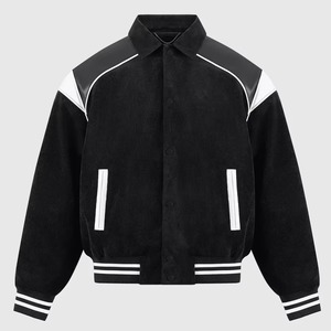 Custom streetwear varsity <b>jacket</b> embroidered and patched letterman <b>jackets</b> supplied in bulk - Product Image 2