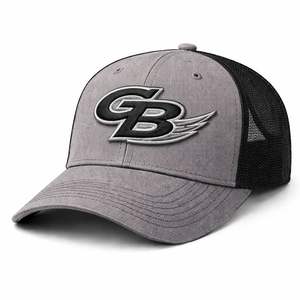 Casquette personnalisée à 5 panneaux avec broderie 3D - 100% coton, fermeture à boucle en cuivre argenté, unisexe, décontractée/mode, casquette de sport, casquette classique pour papa - Product Image 4