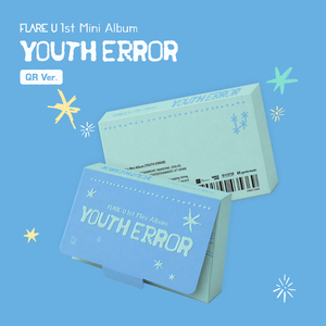 FLARE U - [ YOUTH ERROR ] 1ST (QR Ver.) อัลบั้มซีดีเคป๊อปขายดีที่สุดในเกาหลีสำหรับทุกวัย - Product Image 4