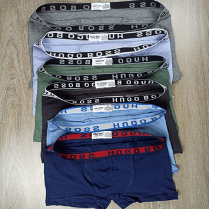 Wholesale Comfortable 95% Cotton 5% Spandex Men's <b>Boxer</b> Briefs Ready Stock Comfortable Sport <b>Trunks</b> Bulk Premium <b>Boxer</b> Briefs - Product Image 3