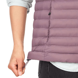 เสื้อกั๊กพัฟเฟอร์แบบไม่มีแขนสำหรับผู้หญิง เสื้อแจ็คเก็ตขนเป็ดสำหรับฤดูหนาว ผ้าไนลอน อุ่นสบาย เหมาะสำหรับขี่ม้า ไซส์ใหญ่ ระบายอากาศได้ดี - Product Image 4