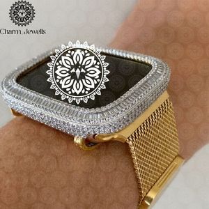 Charm Jewells Luxury Men's Stainless Steel <b>Watch</b> <b>Case</b> 40mm Dial Sapphire Glass Diamond Bezel Mechanical Movement 10 Bar Water - Product Image 5