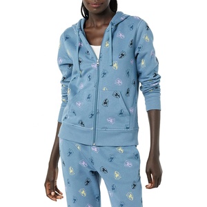 Econex Sports 2025 Custom Made Ladies Crop HoodieBreathable Zipper Winter Casual Wear Long Heat Transfer Printing Adult - Product Image 6