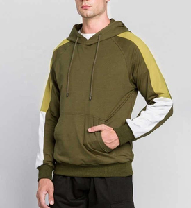 Custom Logo <b>Mens</b> 100% Cotton <b>Winter</b> Hoodie Pocket 2 Pcs Plain Color Pullover Stonewashed Finish Embroidery Work Business <b>Wear</b> - Product Image 4