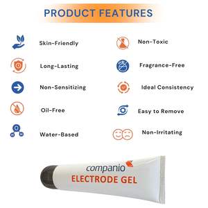 Gel para Electrodos Seguro y Suave Hecho con Ingredientes de Alta Calidad que se Absorben Rápidamente, Apoya la Piel Sensible y Proporciona - Product Image 3