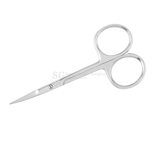 Ciseaux à cuticules multifonctionnels en acier inoxydable, courbés et tranchants, durables, pour soins des ongles, style russe, pour adultes, forme carrée - Vente flash en ligne - Product Image 4