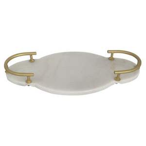 Natural Travertine <b>Rectangle</b> Serving Tray Frame Edge Design Decorative Stone Tray Luxury <b>Coffee</b> <b>Table</b> Organizer Tray Home Decor - Product Image 4