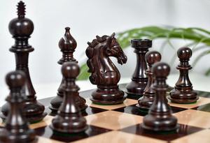 Piezas de ajedrez de lujo serie Shera V2.0, diseño Staunton con peso, Rey de 4.5 pulgadas, al mejor precio - Product Image 3