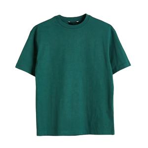 เสื้อยืดโอเวอร์ไซส์ผ้าคอตตอน100% สำหรับผู้ชายเสื้อยืดสไตล์สตรีทใส่สบายใส่สบายใส่สบายสำหรับยิมและใช้ในชีวิตประจำวันมีให้เลือกทุกสี - Product Image 1