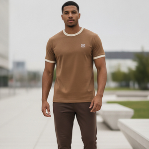 Camiseta Deportiva Personalizada con Logotipo para Hombre, de Secado Rápido, al por Mayor, Lisa, para Gimnasio, Transpirable, de Malla, para Correr y Hacer Ejercicio - Product Image 5