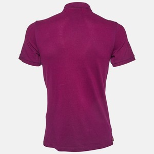 T-shirts décontractés à col rond pour hommes, imprimés unis, avec logo personnalisé sur le devant, en tissu Dobby 100 % coton tricoté, coupe ample, fabriqués en usine respectueuse de l'environnement - Product Image 3