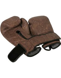 Guantes de Boxeo de Cuero Genuino Vintage al por Mayor con Diseño de Dedos Completos y Absorción de Humedad, Fabricación OEM Personalizada - Product Image 4