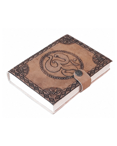 Cuadernos Religiosos de Papel Hecho a Mano con Cubierta de Cuero Estructurada Azul Lord Shiva de DNA Group, con Grabado en Relieve, 200/100 Páginas, MOQ 25 - Product Image 2
