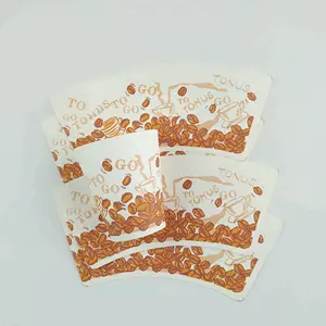 Бумага с полиэтиленовым покрытием, 320 биоразлагаемый бумажный стаканчик с полиэтиленовым покрытием, печатный рулон/стаканчик для кофе с индивидуальным логотипом