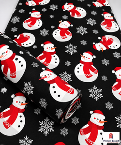 Tissu en polyester et coton imprimé floral de Noël personnalisé, respirant, tissé, textile de vacances, vêtements de sport, fabricant OEM ODM - Product Image 5