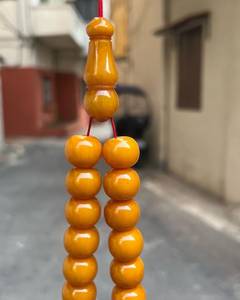 Tasbih Blanco Ecológico de Lujo Premium con 33 Cuentas para Navidad y Artículos para Fiestas del Año Nuevo Chino - Product Image 6