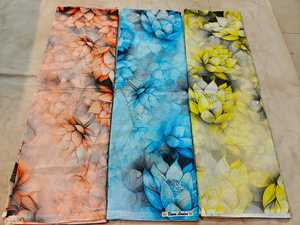 Factory Wholesale Sudanese Toub High Quality Combed Cotton Voile <b>Fabric</b> Woven Digital Print Breathable <b>Medium</b> - Product Image 6