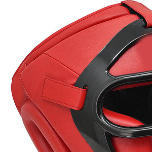 Protector de Cabeza de Boxeo de Cuero PU, Precio al por Mayor RTS, Protección Facial y Bucal, Escudo Protector, AI-HG-17 - Product Image 2