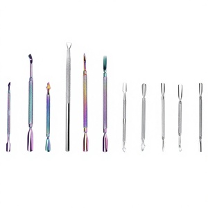 High-Precision Cuticle Grooming <b>Tool</b> Refined Edge Pusher & Cleaner for <b>Smooth</b> Controlled Manicure Preparation - Product Image 1