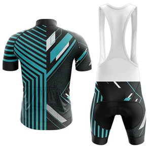 Jersey de Ciclismo Personalizado para Hombre, Mangas Cortas, Uniformes de Ciclismo con Logotipo, Ropa Deportiva Transpirable de Buena Calidad, Hecho en Pakistán - Product Image 2