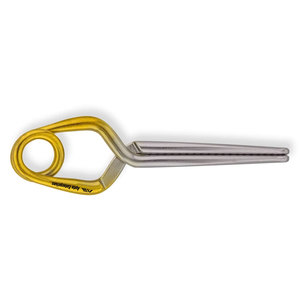 Pince d'occlusion manuelle réutilisable en acier inoxydable de qualité chirurgicale, légèrement incurvée, pour vaisseaux, 11 mm, vente en gros - Product Image 3