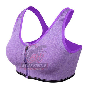 Soutien-gorge de sport sur mesure, différentes couleurs, pour femmes, confortable, facile à porter, disponible en stock. - Product Image 2