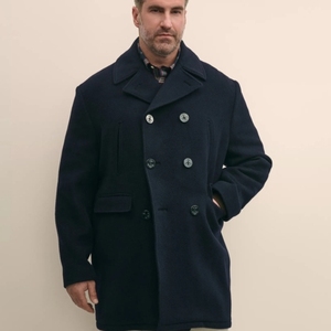 2026 new style <b>Men's</b> Customizable Single & <b>double</b>-<b>Breasted</b> button Winter Long Slim Fit Tweed <b>Coat</b> Wholesale Cheap - Product Image 1