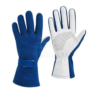Guantes Profesionales para Carreras de Autos, Resistentes al Fuego, Tela Nomex, Diseño de Palma de Alto Agarre, Impermeables, Ligeros, Dedos Completos, para Pista - Product Image 3