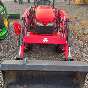 Prix d'usine Massey Ferguson GC2400 Tracteur Chargeur 4x4 80 CV pour Moteur Diesel Climatiseur Équipement Agricole Frontal - Product Image 5