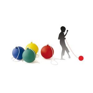 Juego de lanzar y recoger pelotas, para que las pelotas se rebuden de un lado a otro, que mejora la coordinación de manos, ojos y pies. - Product Image 2