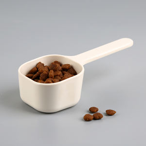 Cuchara de melamina para comida de mascotas, alimentador para gatos y perros, cuchara para servir comida seca, longitud regular - Product Image 5