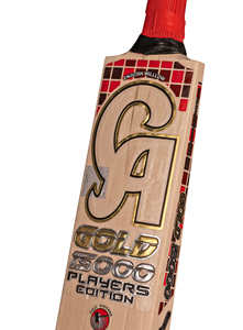 Bate de Cricket CA GOLD 15000 PLAYERS EDITION de Madera de Sauce Inglesa para Bola Dura, Bate de Cricket CA Sports - Product Image 5