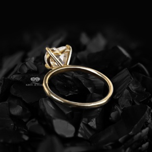 14K Gold <b>Heart</b> <b>Shape</b> Lab Grown Diamond Ring Solitaire Engagement Ring Bridal Jewelry Wholesale Custom Manufacturer Supplier - Product Image 4